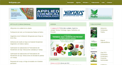Desktop Screenshot of fertilizando.com