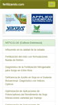 Mobile Screenshot of fertilizando.com