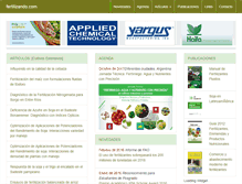 Tablet Screenshot of fertilizando.com